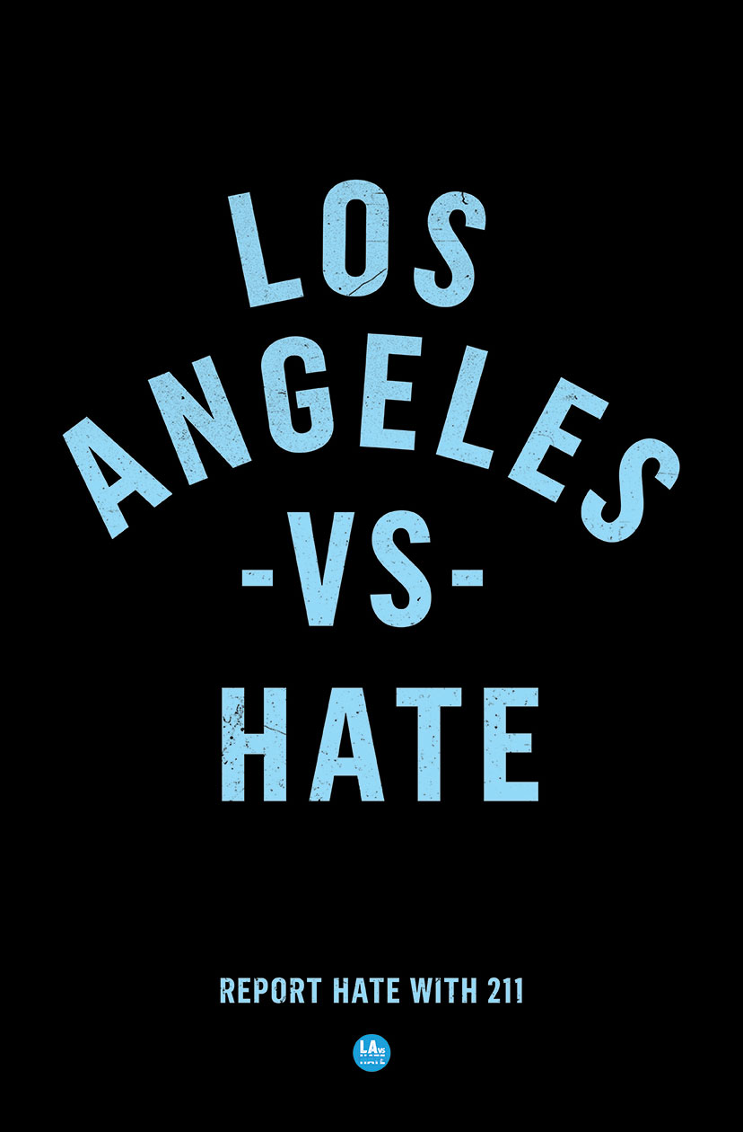 POSTER DESIGN FOR LA vs HATE